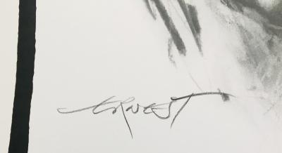 Ernest PIGNON-ERNEST - Armand Gatti, 2023 - Pigment print signed in pencil 2
