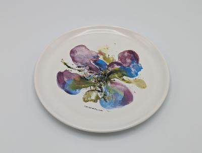 Zao WOU KI (1920-2013)  Assiette 