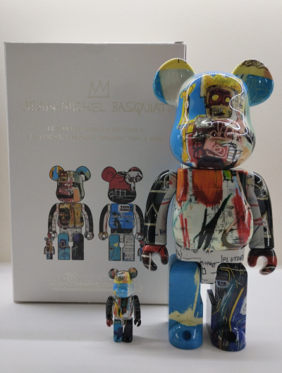 BE@RBRICK - Jean-Michel Basquiat Spécial 100% & 400 - Sculpture