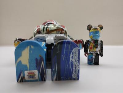 BE@RBRICK - Jean-Michel Basquiat Spécial 100% & 400 - Sculpture 2