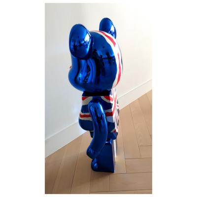 BE@RBRICK  - Medicom Toy - Sex Pistols « God Save The Queen » Chrome Ver. 1000% 2