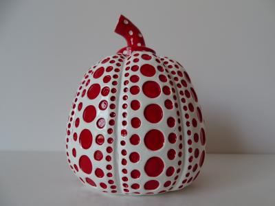 Yayoi Kusama - Citrouille - sculpture en résine 2