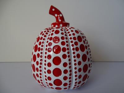 Yayoi Kusama - Citrouille - sculpture en résine 2