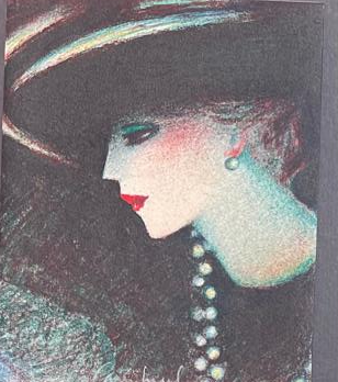 Cassigneul - Carte de vœux (1985) - Lithographie originale signée