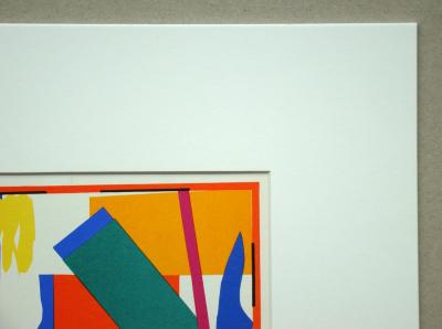 Henri MATISSE ( d'après ) - Souvenir d'Océanie, 1961 - Lithographie signée et datée 2