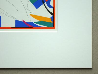 Henri MATISSE ( d'après ) - Souvenir d'Océanie, 1961 - Lithographie signée et datée 2