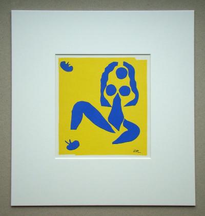 Henri MATISSE (d'après) - La grenouille, 1961 - Lithographie monogrammée 2