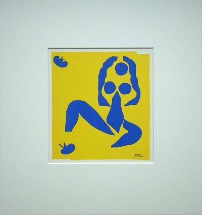 Henri MATISSE (d'après) - La grenouille, 1961 - Lithographie monogrammée 2