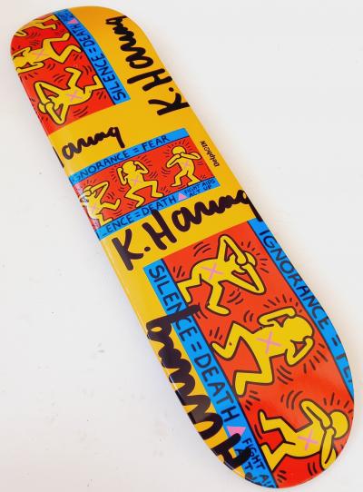 Delph@IN - Skateboard ¬ Spectacle pop de Keith HARING 2