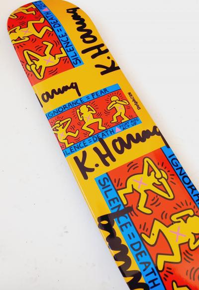 Delph@IN - Skateboard ¬ Spectacle pop de Keith HARING 2