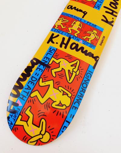 Delph@IN - Skateboard ¬ Spectacle pop de Keith HARING 2