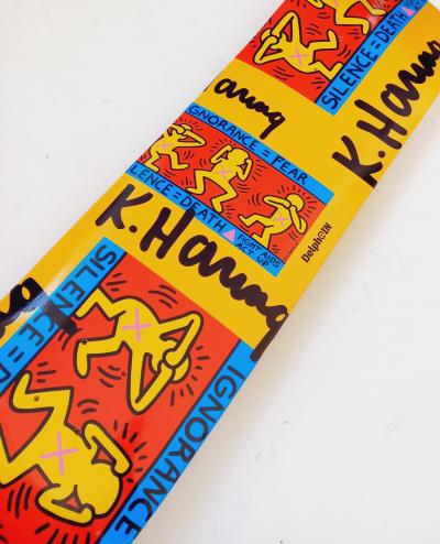 Delph@IN - Skateboard ¬ Spectacle pop de Keith HARING 2