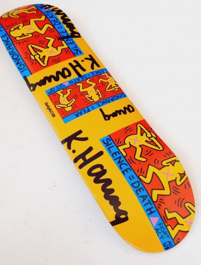 Delph@IN - Skateboard ¬ Spectacle pop de Keith HARING 2