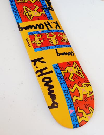 Delph@IN - Skateboard ¬ Spectacle pop de Keith HARING 2