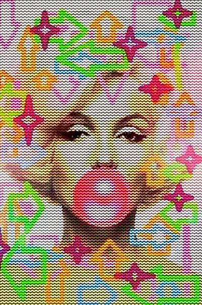 Gaudi .C - Maryline-pixels-design-70s, 2015 - impression numérique 2