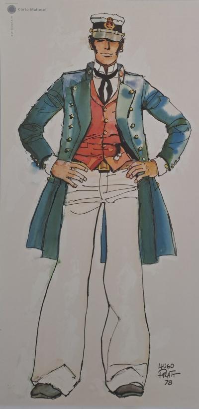 Hugo PRATT - Corto Maltese ! - Affiche