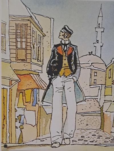 Hugo PRATT - Corto Maltese, la casa dorata di Samarcanda di Hugo Pratt - Affiche 2