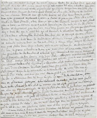 Le marquis de SADE – Lettre autographe signée 2