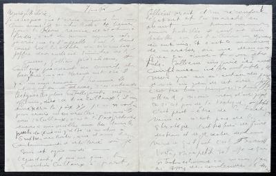 Guillaume APOLLINAIRE – Lettre autographe signée à LOU 2