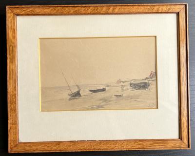 Eugène BOUDIN - dessin original 2