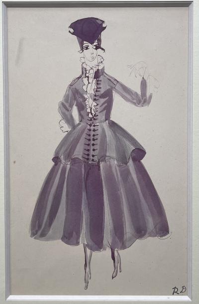 Raoul DUFY - dessin original - aquarelle 2