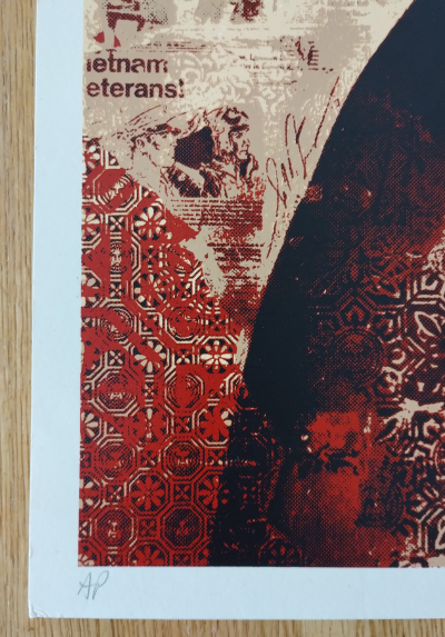 Shepard FAIREY (Obey) - Muhammad Ali, 2010 - Sérigraphie signée, numerotée au crayon 2