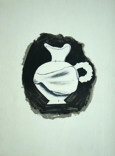 Georges BRAQUE ( d'après ) - La carafe, 1959 - Lithographie en couleurs 2