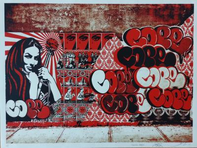 Shepard FAIREY (Obey) - Obey X Cope2 X Cooper, 2011 - Sérigraphie signée, numerotée au crayon 2