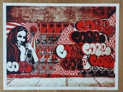 Shepard FAIREY (Obey) - Obey X Cope2 X Cooper, 2011 - Sérigraphie signée, numerotée au crayon 2