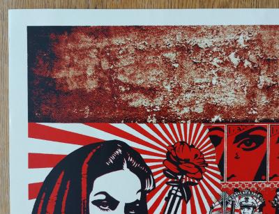 Shepard FAIREY (Obey) - Obey X Cope2 X Cooper, 2011 - Sérigraphie signée, numerotée au crayon 2