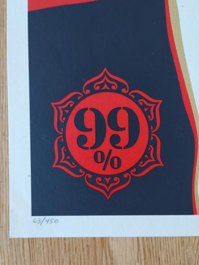 Shepard FAIREY (Obey) - Occupy Protester, 2012 - Sérigraphie signée 2