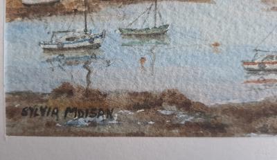 Sylvia Moisan - Le gué de Saint-Briac - Aquarelle 2