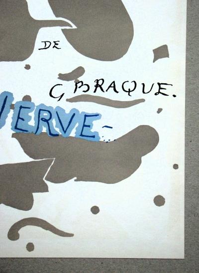 Georges BRAQUE - Carntes intimes de Georges Braque, 1955 - Original lithograph signed 2