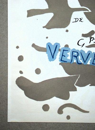 Georges BRAQUE - Carntes intimes de Georges Braque, 1955 - Original lithograph signed 2