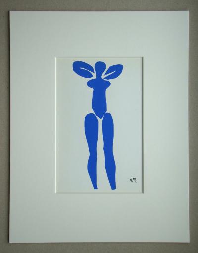 Henri MATISSE (d’après) - Nu bleu debout, 1961 - Lithographie signée 2