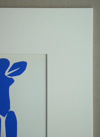 Henri MATISSE (d’après) - Nu bleu debout, 1961 - Lithographie signée 2