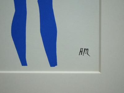 Henri MATISSE (d’après) - Nu bleu debout, 1961 - Lithographie signée 2