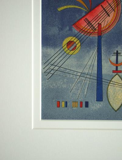 Vassily KANDINSKY ( d’après ) - Geneigter Halbkreis, 1972 - Lithographie en couleurs 2