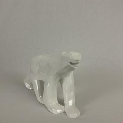 François Pompon et de Richard ORLINSKI - Ours Polaire - Blanc nacré, signé 2