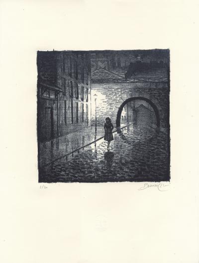Dominique Bertail – Madeleine beständig, 2021 – Lithographie, signiert und nummeriert 2