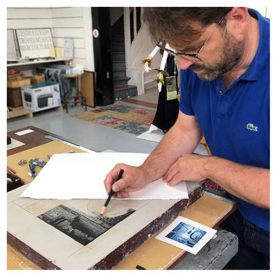Dominique Bertail – Madeleine beständig, 2021 – Lithographie, signiert und nummeriert 2