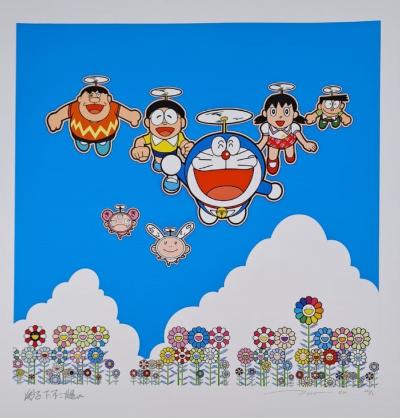Takashi MURAKAMI - I Wish I Could Do Something Like That, 2020 - Impression offset signée 2