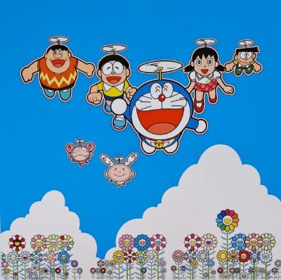 Takashi MURAKAMI - I Wish I Could Do Something Like That, 2020 - Impression offset signée 2