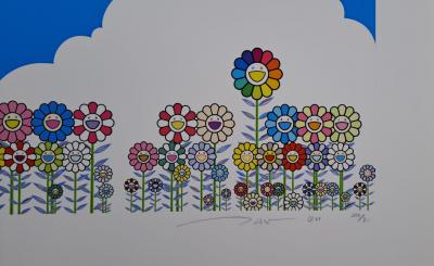 Takashi MURAKAMI - I Wish I Could Do Something Like That, 2020 - Impression offset signée 2