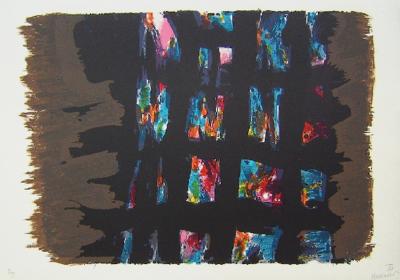 Alfred MANESSIER - Suite de Pâques, l’emprisonnement 1978, lithographie 2