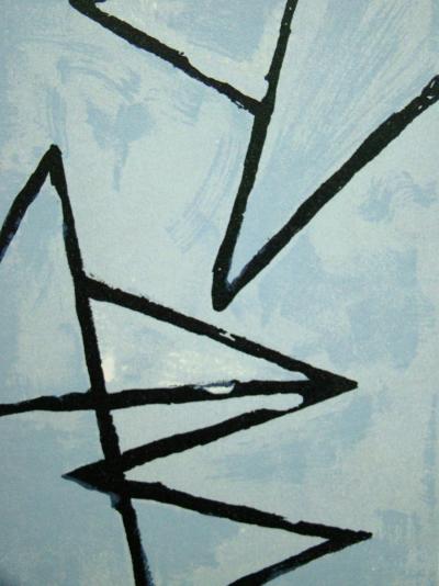 Georges BRAQUE - Ciel gris I., 1959 - Lithographie originale signée 2