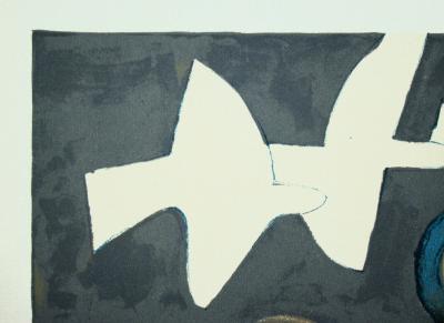 Georges BRAQUE - Quatre oiseaux, 1959 - Lithographie originale signée 2