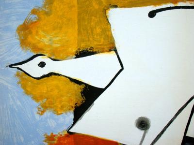 Georges BRAQUE (d’après) - L’oiseau jaune, 1959 - Lithographie signée 2