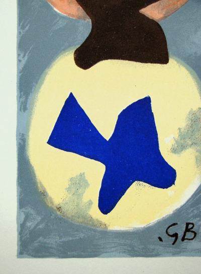 Georges BRAQUE (d’après) - Soleil et Lune I., 1959 - Lithographie signée 2