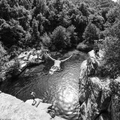 José Nicolas - Corse, Sainte Lucie, les sources de Caldane 2007 - Tirage argentique 2